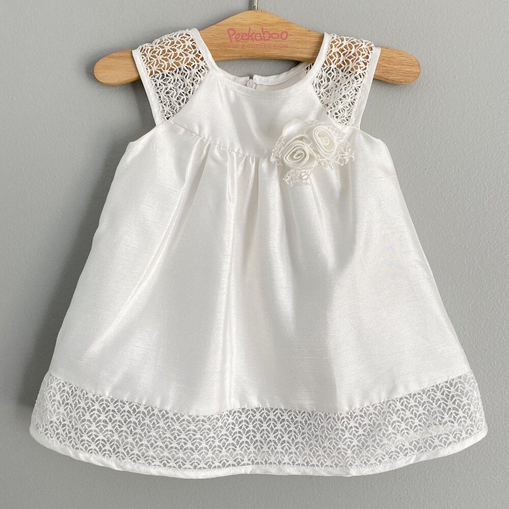 Handmade White Girl Dress